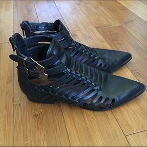 F21 Premium Real Leather Booties