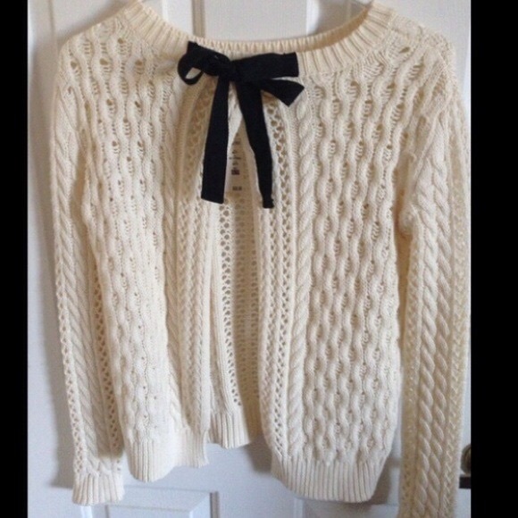 Aeropostale Sweaters - Bethany Mota women's bow tie sweater M