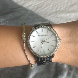 Michael Kors Swarovski crystal ladies watch