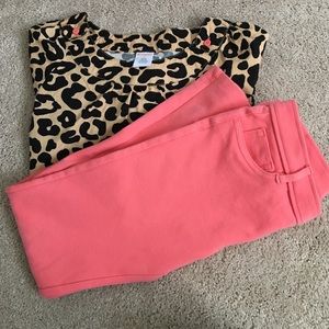 Gymboree leopard outfit.