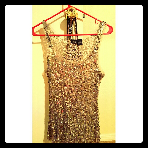 Sequin Tank