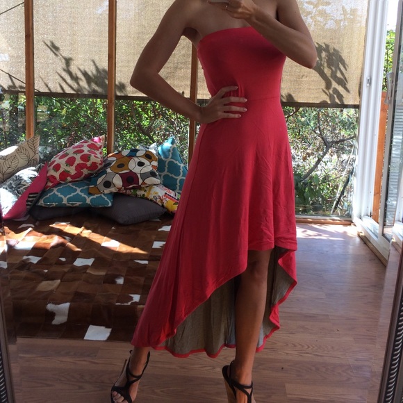 Guess strapless dress