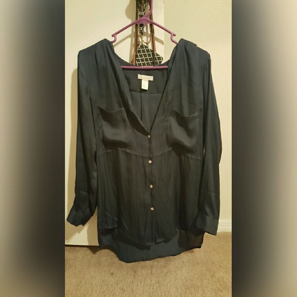 Blue H&M blouse