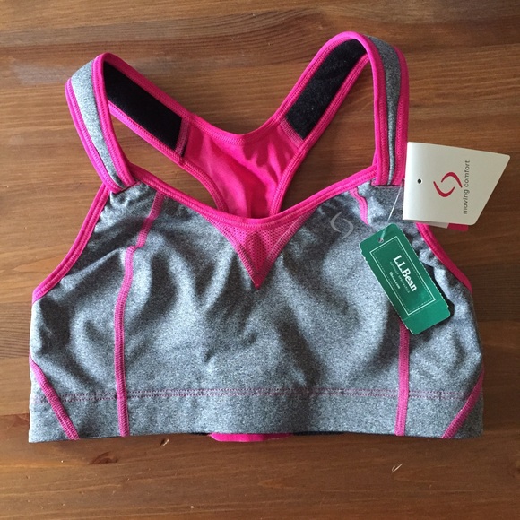 NWT L.L. Bean Pink/Grey Rebound Racer