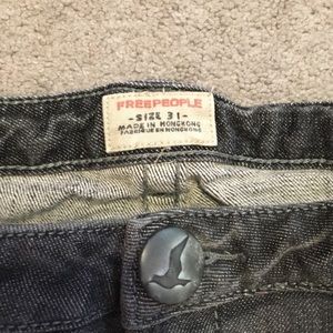 Free People Gray Jeans