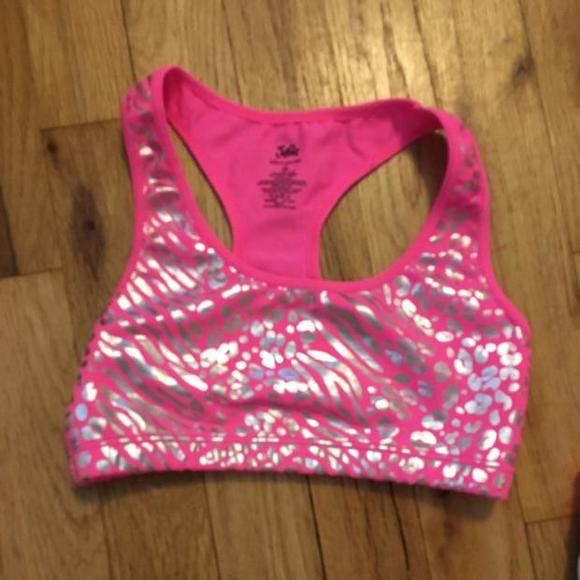 Justice sports bra.