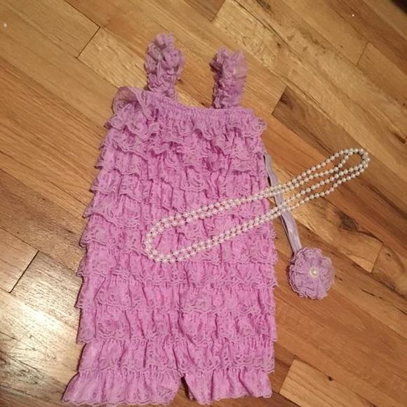 Lace romper