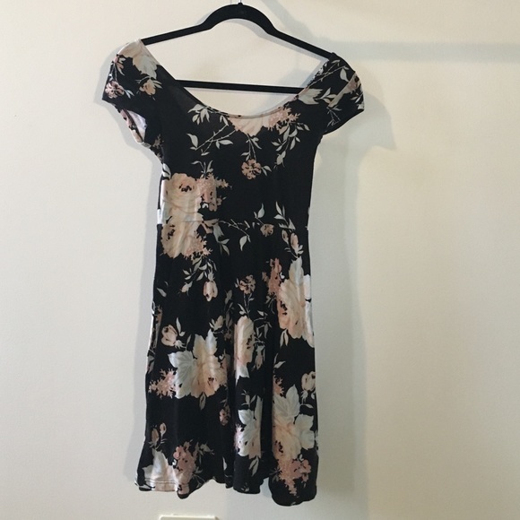 kimchi blue floral skater dress