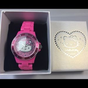 Sanrio Hello Kitty Pink Face Women Watch (New)