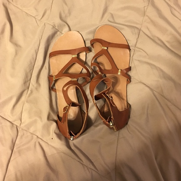 Tan "Jesus" Sandals