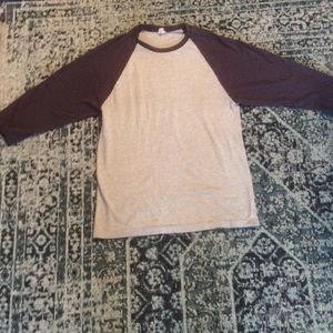 Loose Fit Baseball Tee