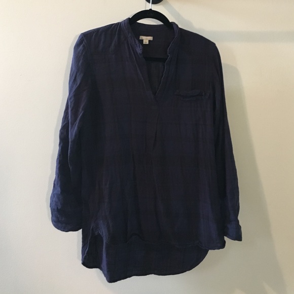 gap popover flannel shirt