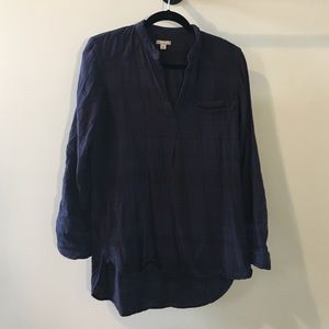 gap popover flannel shirt