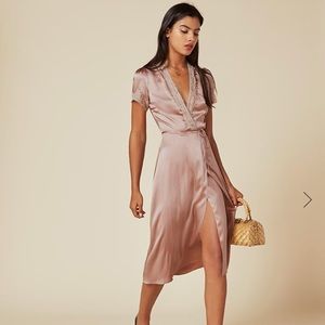 Reformation Claire Dress Silk