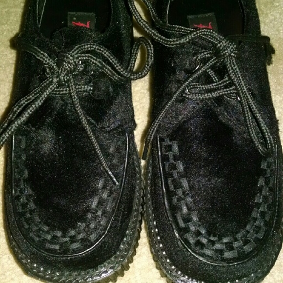Demonia Creepers fuzzy furry
