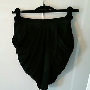 Balmain H & M suede Skirt
