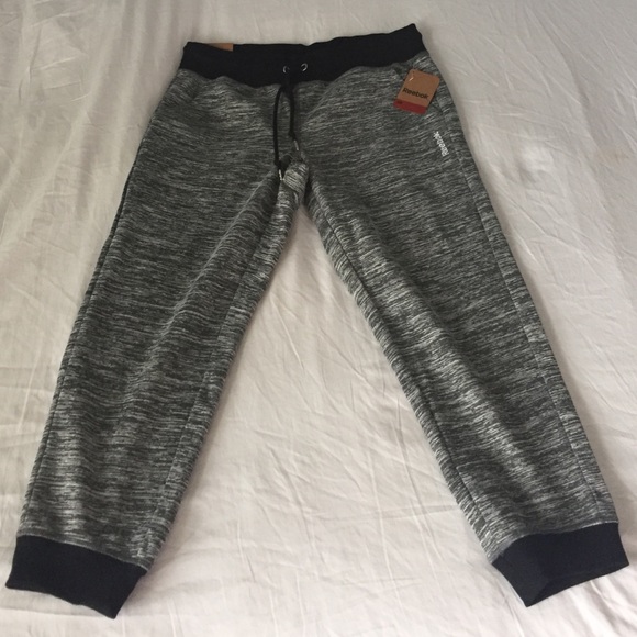 New Cuffed Capri Reebok Pants