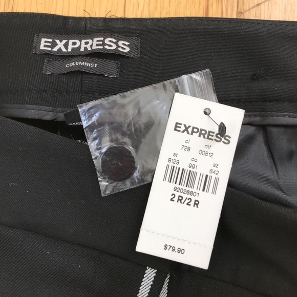 BNWT Express Columnist Mid-rise pants - Picture 2 of 4