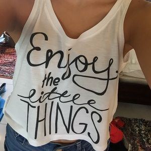Freshtops Enjoy The Little Things Top