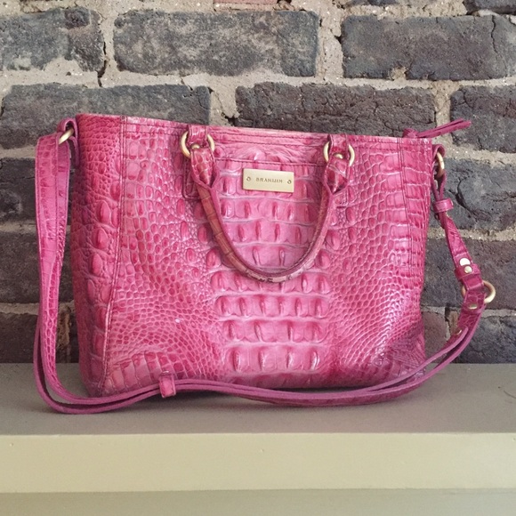 Brahmin Crocodile Handbag