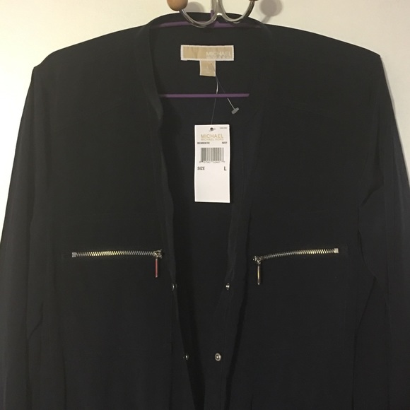 Navy blue Michael Kors dress new