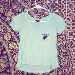 Mermaid At Heart Wet Seal Crop Top