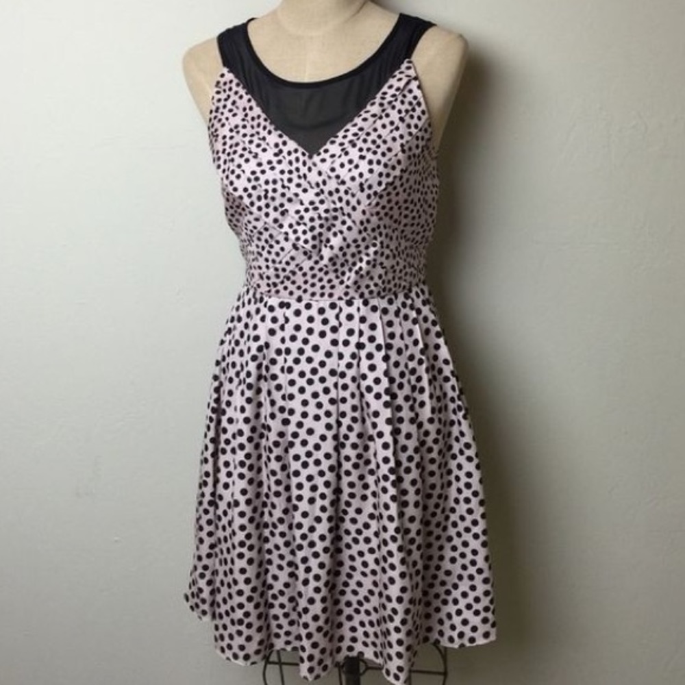 LC Lauren Conrad Polka Dot Dress