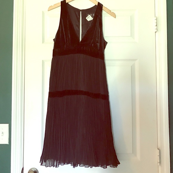 ABS velvet party dress size 4