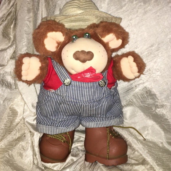 Vintage Furskins 14" Bubba Bear Potato Farmer