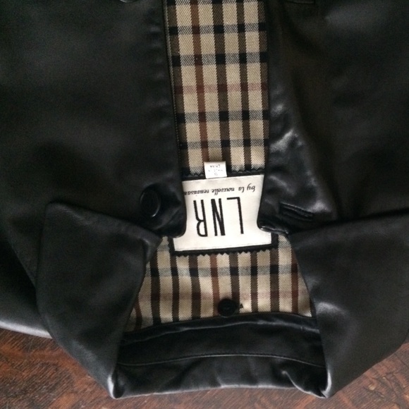 Long leather coat - Picture 2 of 4