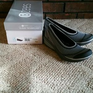 BZEES Flawless Slip on-Grey Aztec