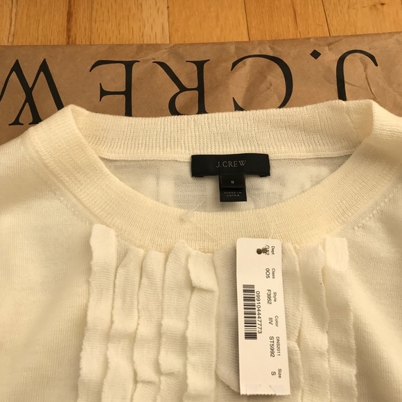 BNWT J-Crew ivory sweater - Picture 3 of 4