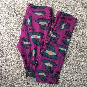 LuLaRoe witch hat OS leggings