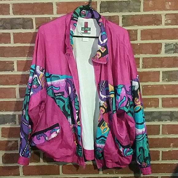 Vintage 80's windbreaker