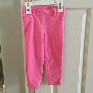 Carter pink jegging size 2t