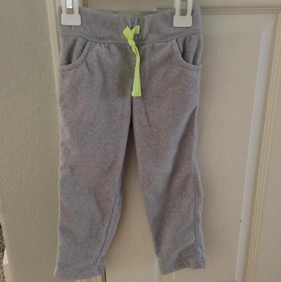 Carters fleece pants size 2T