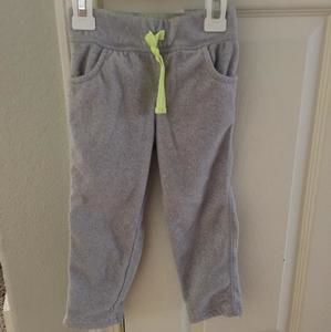 Carters fleece pants size 2T