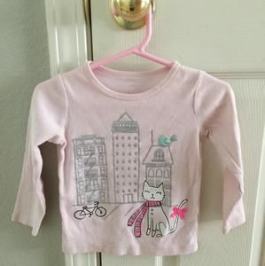 Carters long sleeve shirt size 2T