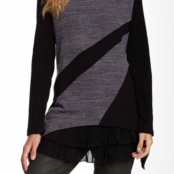 panitti Sweaters - Super cute mixed media sweater dress tunic S