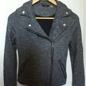 RESERVED Moto Sweater Jacket