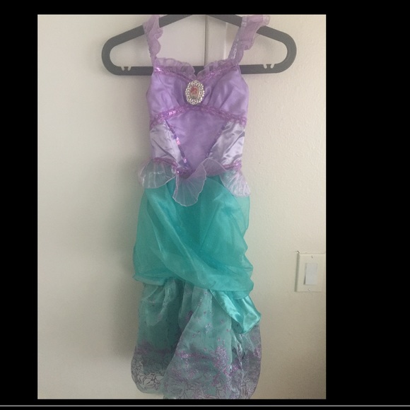 Little mermaid girls costume