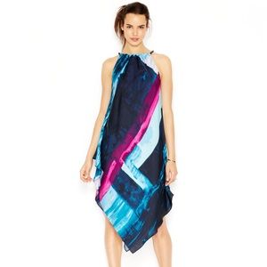 Rachel Roy Printed silky Dress Sz S NWOT
