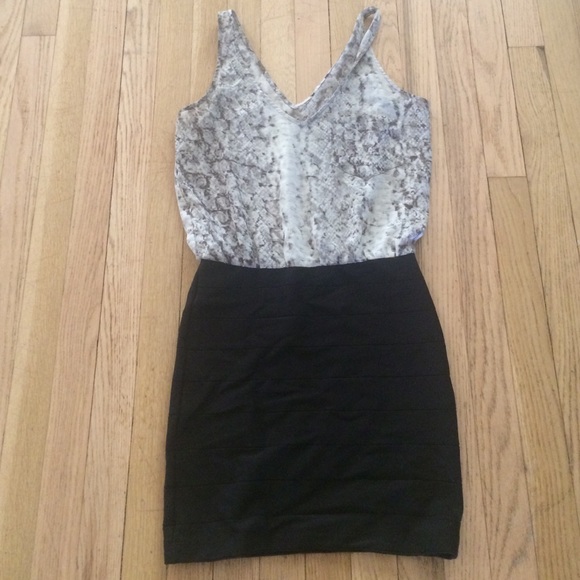 Aqua brand tank top mini dress
