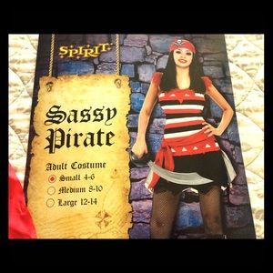 Sassy pirate costume