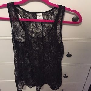 Express lace tank