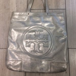 tory burch leather large tote