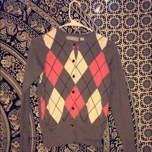 Liz Claiborne Button Up Sweater