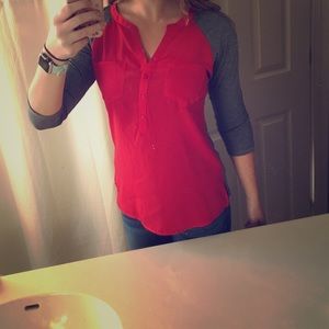 Express baseball tee