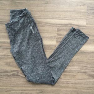 Reebok Striped Athletic Leggings