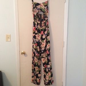 Kimchi Blue floral jumpsuit
